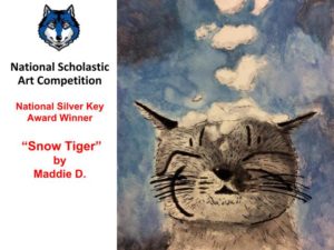 "Snow Tiger" -- National Silver Key Award Winner