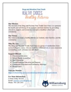 Drug and Nicotine Free Youth Flyer