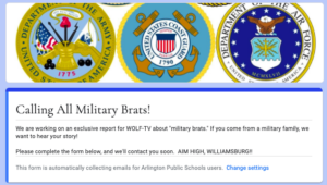 "Military Brats" survey