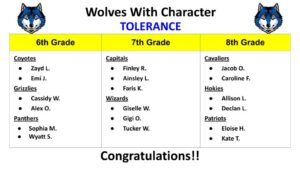 WWC '22 -- Tolerance