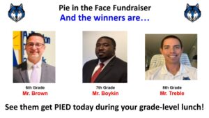 Pie in the Face Fundraiser, 2022