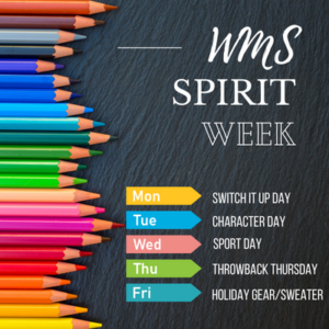 WMS Spirit Week