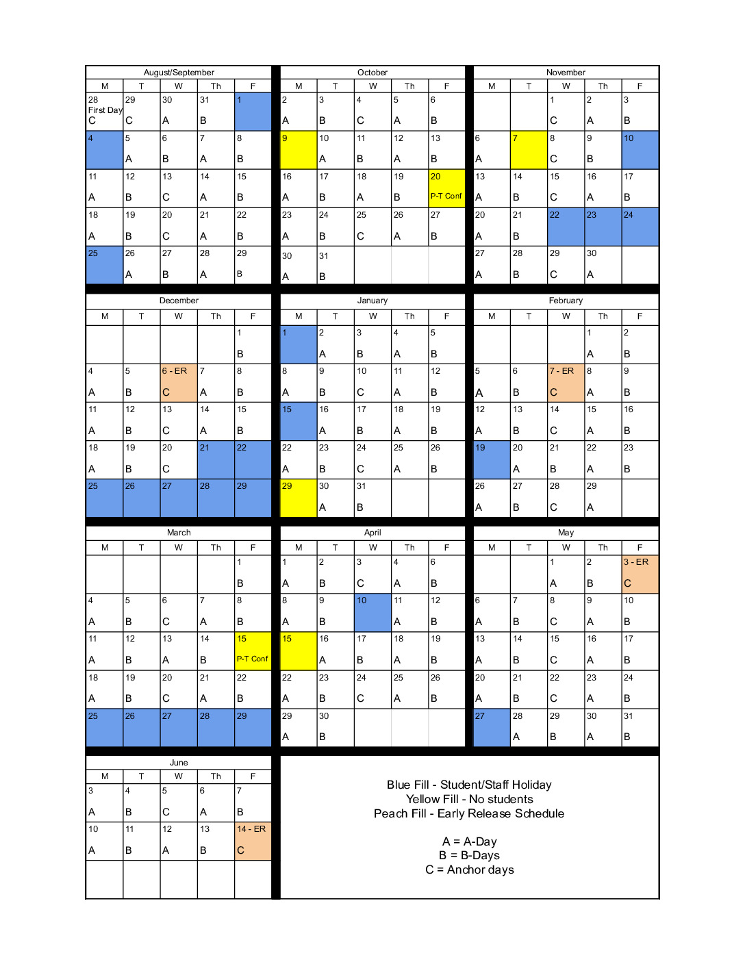 thumbnail of WMS 23-24 AB and Anchor Day Schedule – Google Sheets