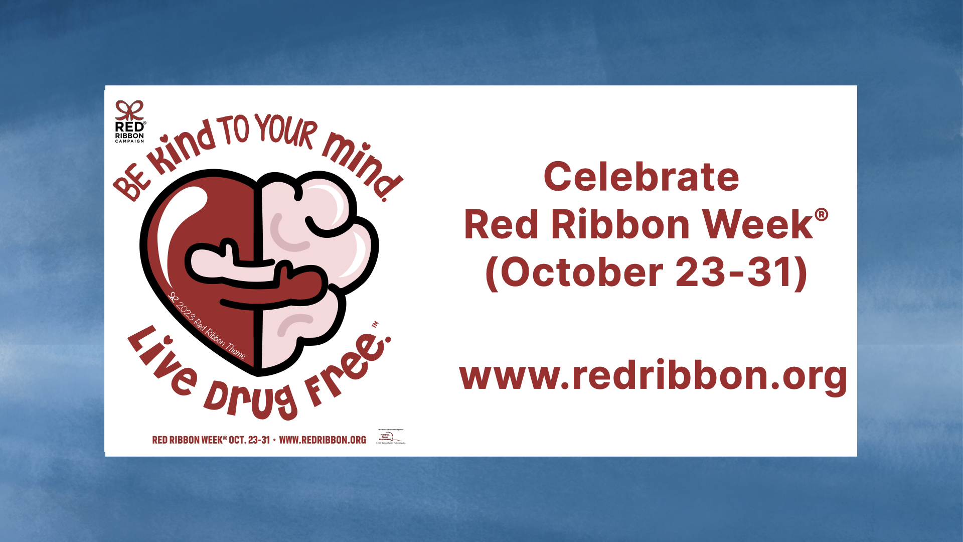 Red Ribbon Week 2023 October 23-31