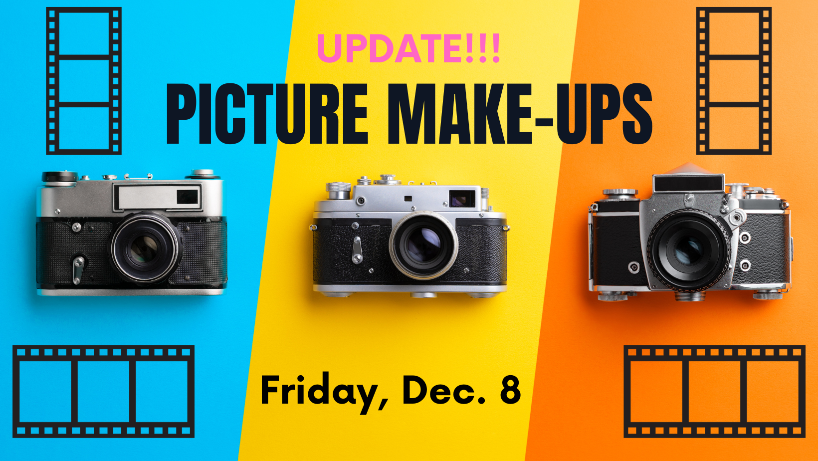 update picture make-ups friday, december 8