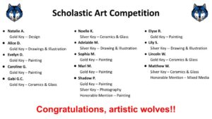 Scholastic Art Competition, 2024