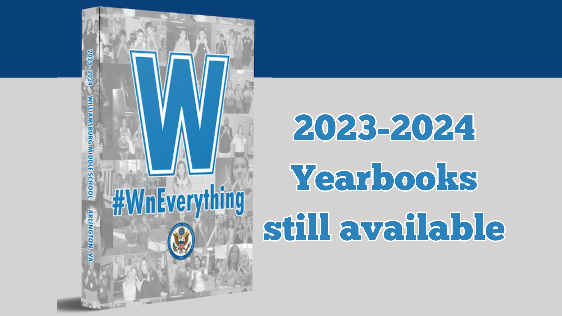 2023-2024 Yearbooks still available