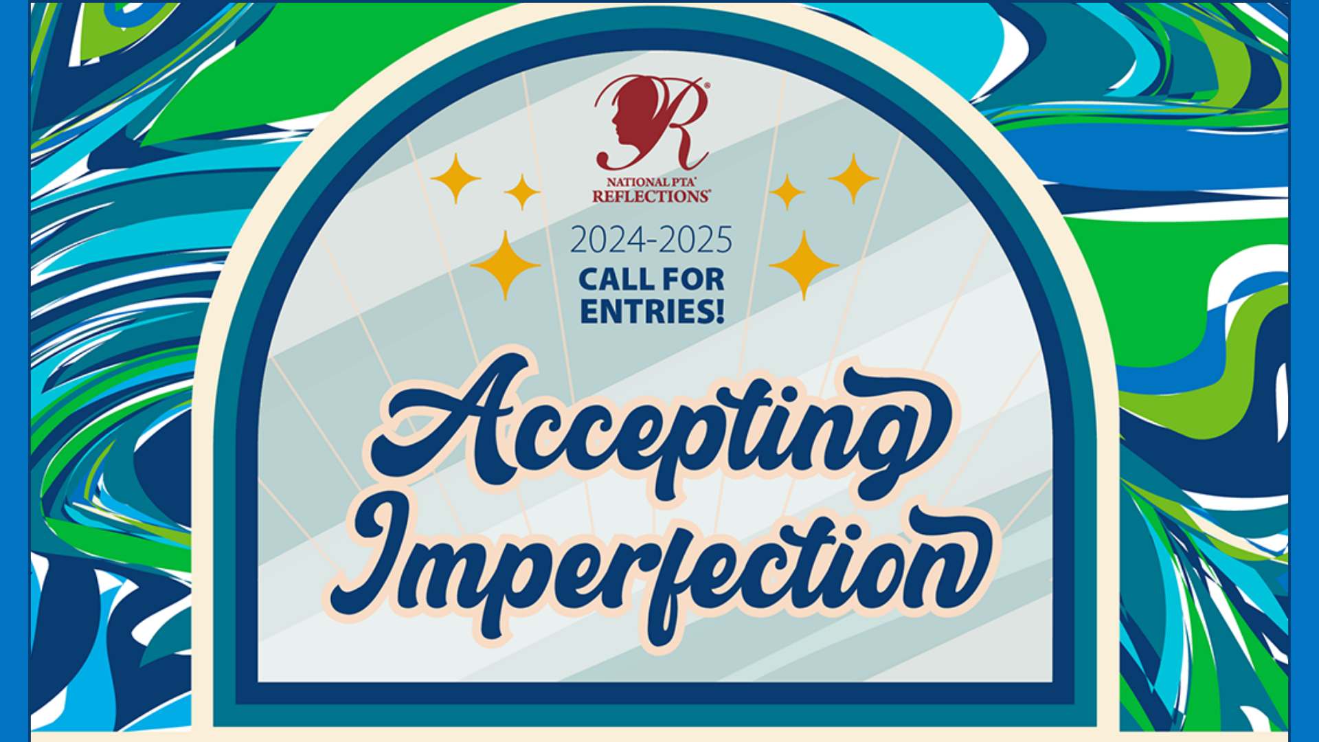 Accepting Imperfection Reflections theme graphic