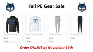 Fall PE Gear Sale, 2024