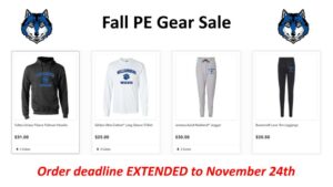 Fall PE Gear Sale EXTENDED, 2024